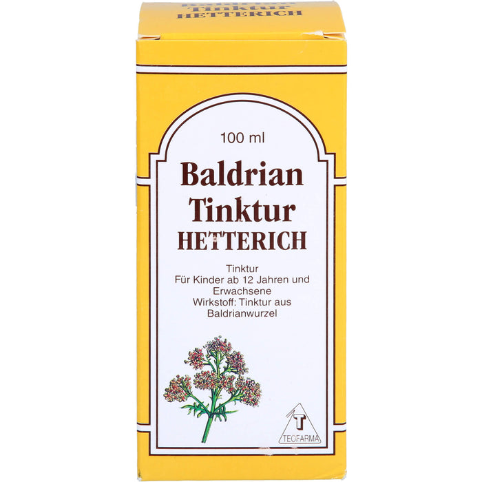 Baldriantinktur Hetterich, 100 ml Lösung