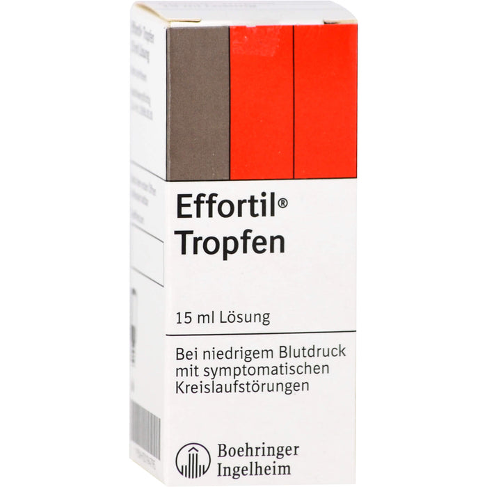 Effortil Tropfen, 7,5 mg/ml Tropfen zum Einnehmen, Lösung, 15 ml Solution