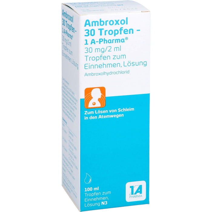 Ambroxol 30 Tropfen - 1A-Pharma, 100 ml LOE