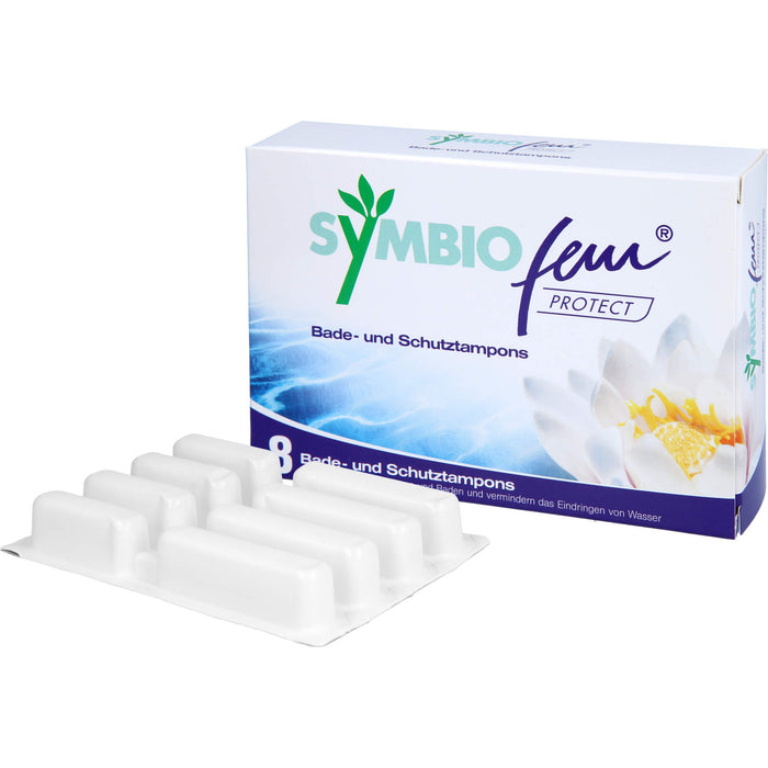 SYMBIOfem Protect Bade und Schutztampons, 8 pcs. Tampons