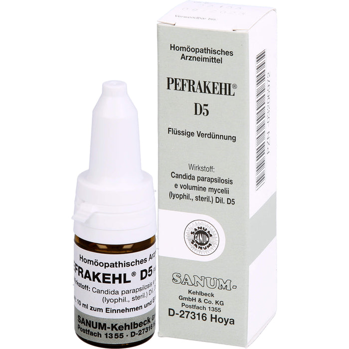 PEFRAKEHL D5 flüssige Verdünnung, 10 ml Lösung