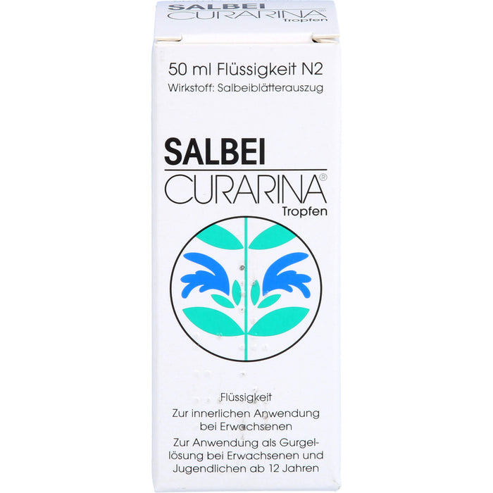 Salbei Curarina Tropfen, 50 ml Lösung