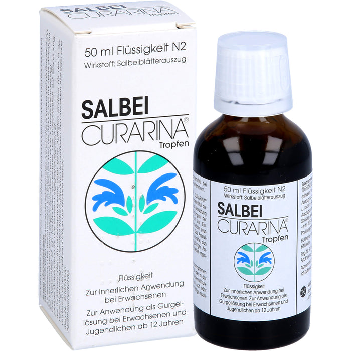 Salbei Curarina Tropfen, 50 ml Lösung