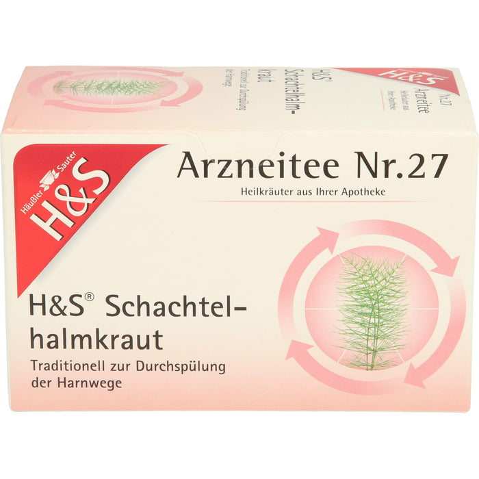 H&S Schachtelhalmkraut Arzneitee Nr. 27 Filterbeutel, 20 pcs. Filter bag