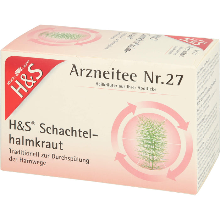 H&S Schachtelhalmkraut Arzneitee Nr. 27 Filterbeutel, 20 pcs. Filter bag