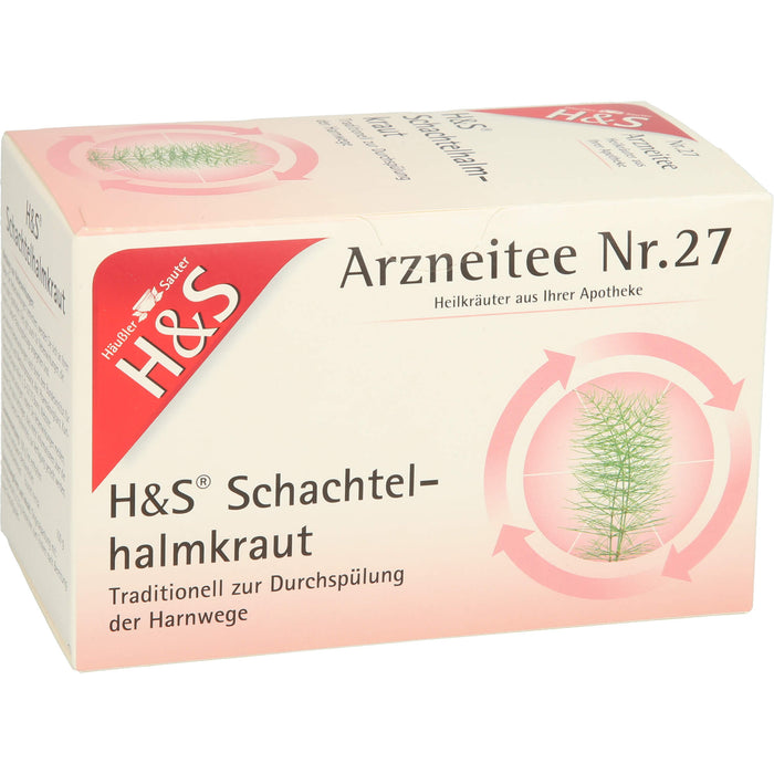 H&S Schachtelhalmkraut Arzneitee Nr. 27 Filterbeutel, 20 pcs. Filter bag