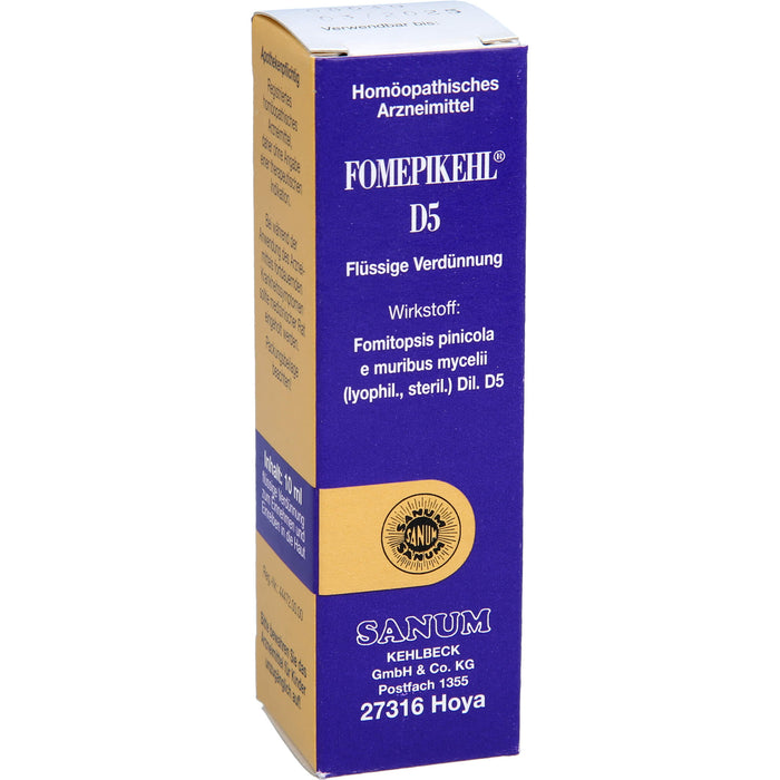 Fomepikehl D5 Tropfen, 10 ml TRO