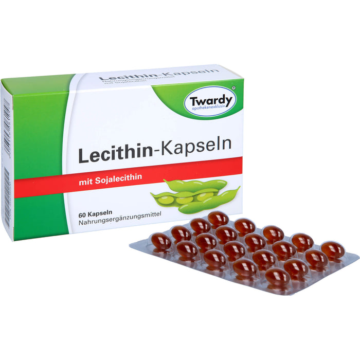 Twardy Lecithin-Kapseln, 60 pc Capsules