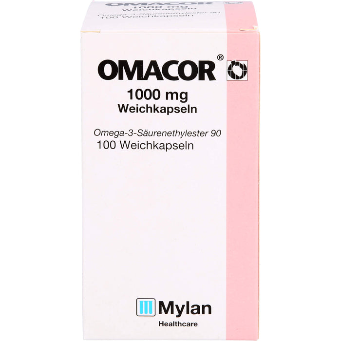 OMACOR 1000 mg Weichkapseln, 100 pcs. Capsules