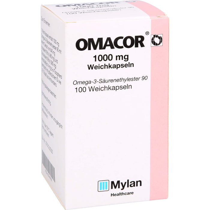 OMACOR 1000 mg Weichkapseln, 100 pcs. Capsules