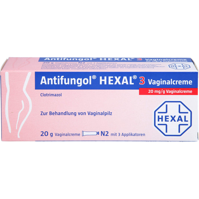 Antifungol HEXAL 3 Vaginalcreme, 20 g Creme