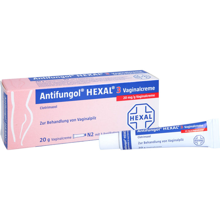 Antifungol HEXAL 3 Vaginalcreme, 20 g Cream