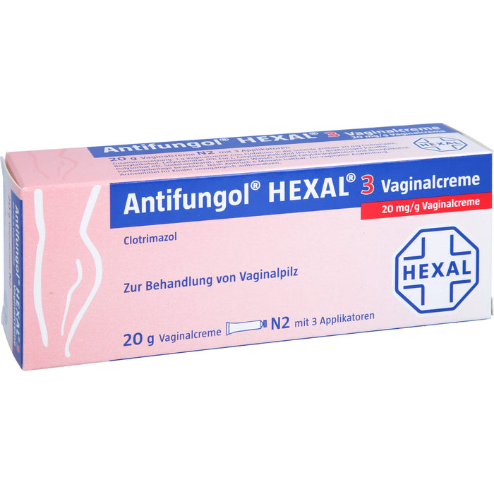 Antifungol HEXAL 3 Vaginalcreme, 20 g Crème