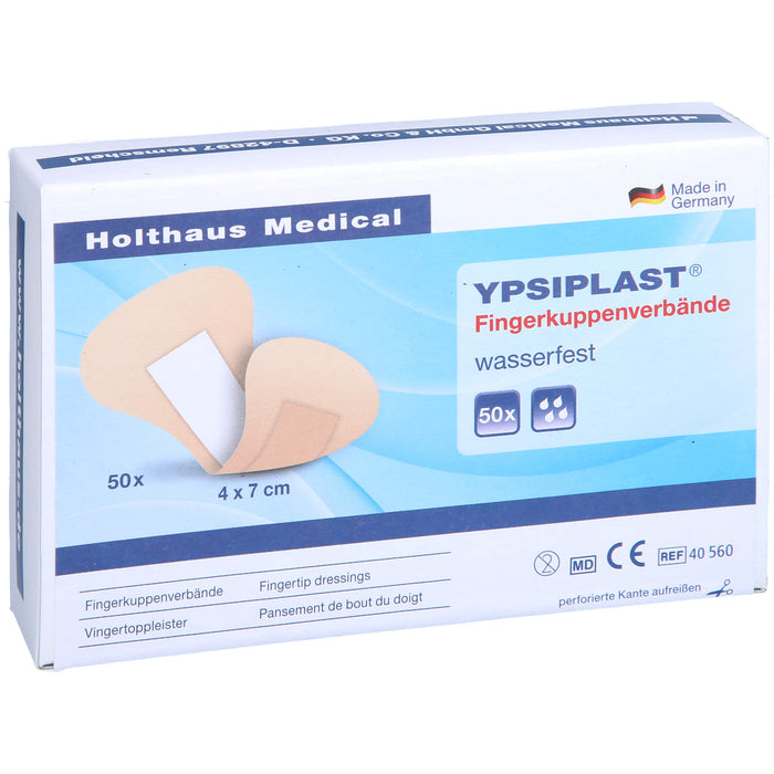 YPSIPLAST Fingerkuppenverband, wasserfest 4 cm x 7 cm, 50 pcs. Patch