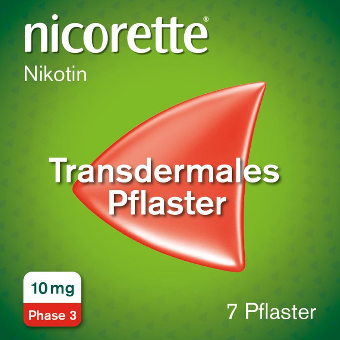 nicorette TX Pflaster 10 mg zur Raucherentwöhnung, 7 pcs. Patch