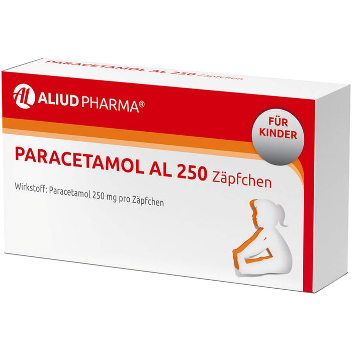 Paracetamol AL 250 Zäpfchen, 10 pcs. Suppositories