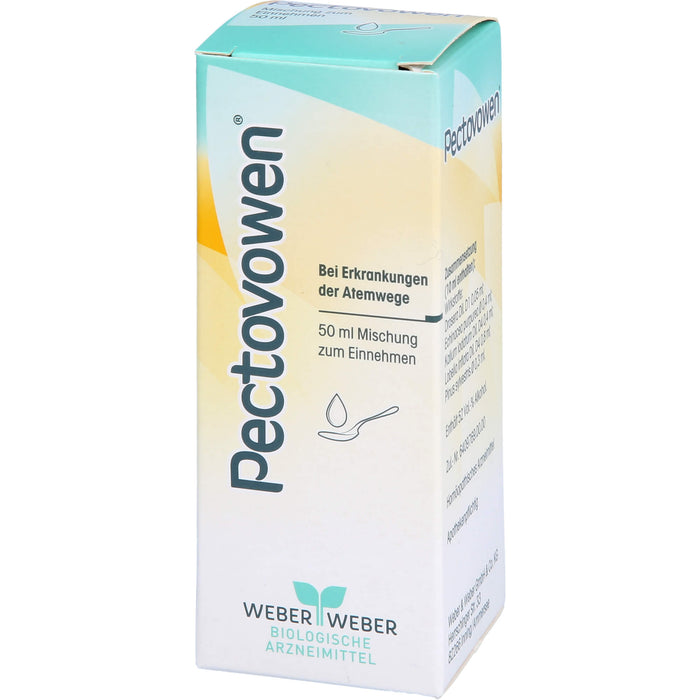 Pectovowen Mischung bei Erkrankungen der Atemwege, 50 ml Lösung