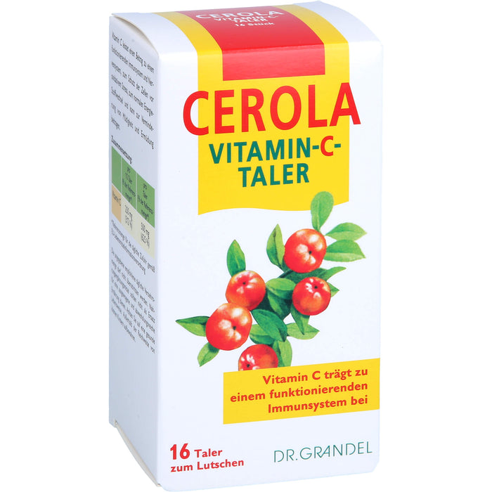 DR. GRANDEL CEROLA Vitamin-C-Taler, 16 St. Tabletten