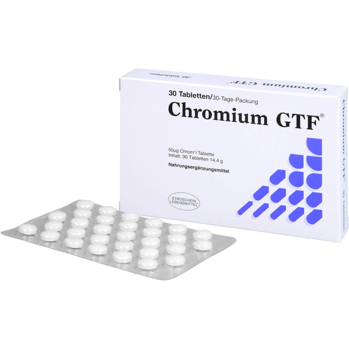 CHROMIUM GTF, 30 St TAB