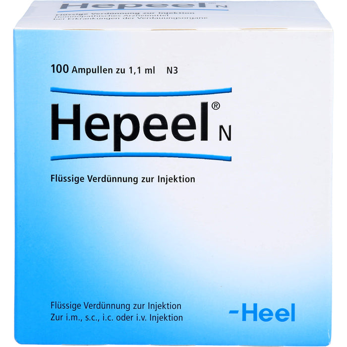 Hepeel N flüssige Verdünnung, 100 pcs. Ampoules