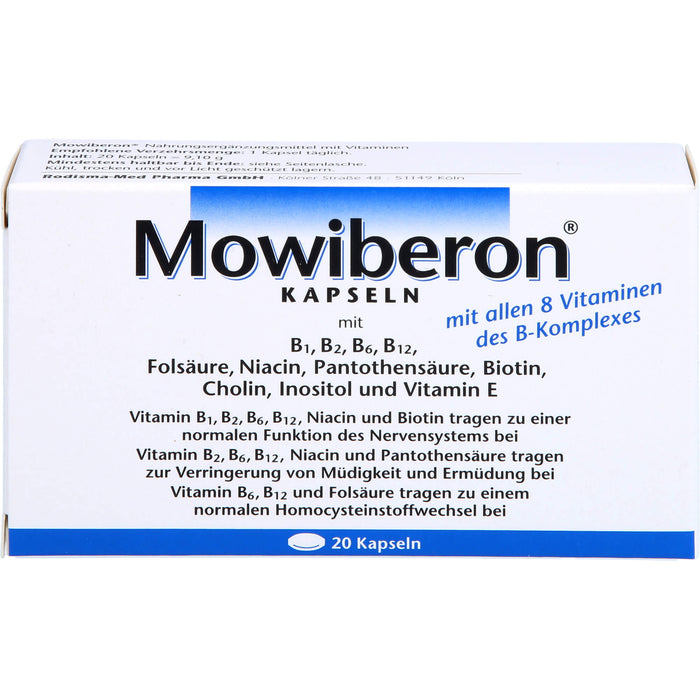 Mowiberon Kapseln, 20 pc Capsules