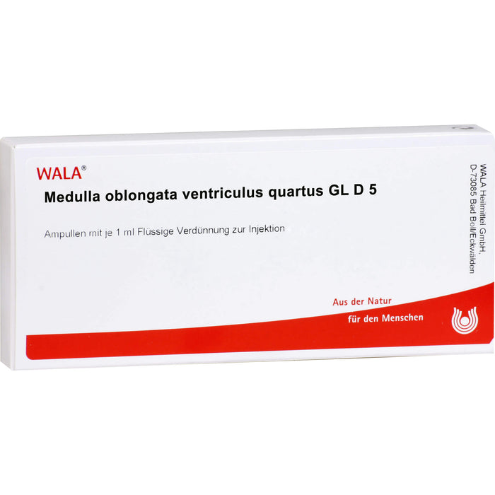 Medulla Oblongata ven. quart. Gl D5 Wala Ampullen, 10X1 ml AMP