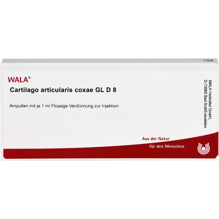WALA Cartilago Artic. Coxae Gl D8 Ampullen, 10 pcs. Ampoules