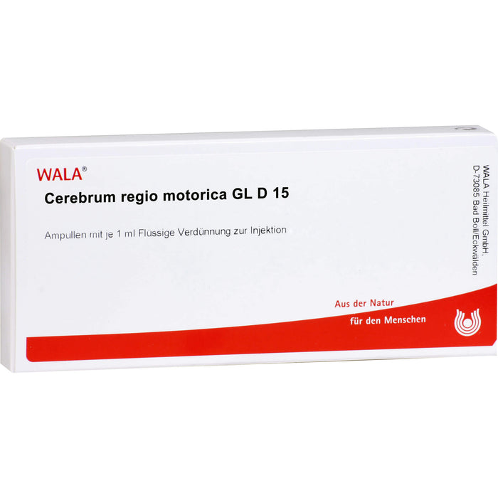 Cerebrum Regio Motor Gl D15 Wala Ampullen, 10X1 ml AMP