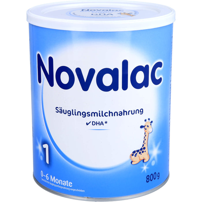 Novalac 1 Säuglings-Milchnahrung 0-6 Monate, 800 g Poudre