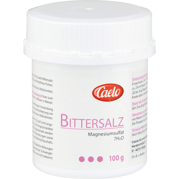 Bittersalz Caelo HV-Packung, 100 g Pulver