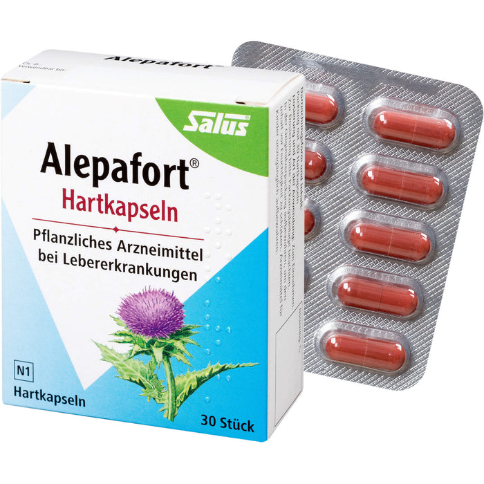 Salus Alepafort Hartkapseln bei Lebererkrankungen, 30 pcs. Capsules