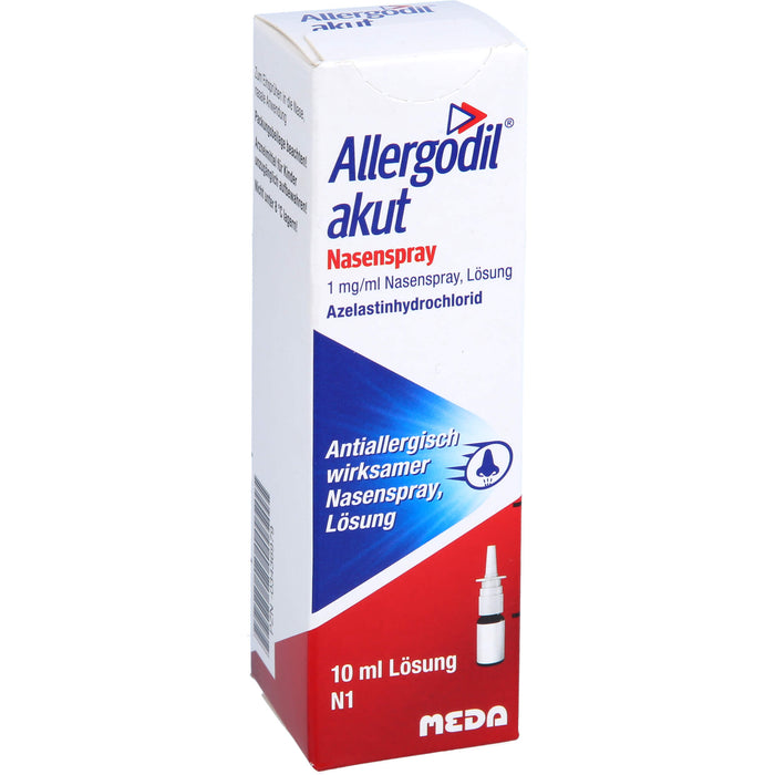 Allergodil akut Nasenspray, 10 ml Solution