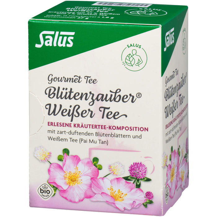 Salus Blütenzauber Weißer Tee, 15 pcs. Filter bag