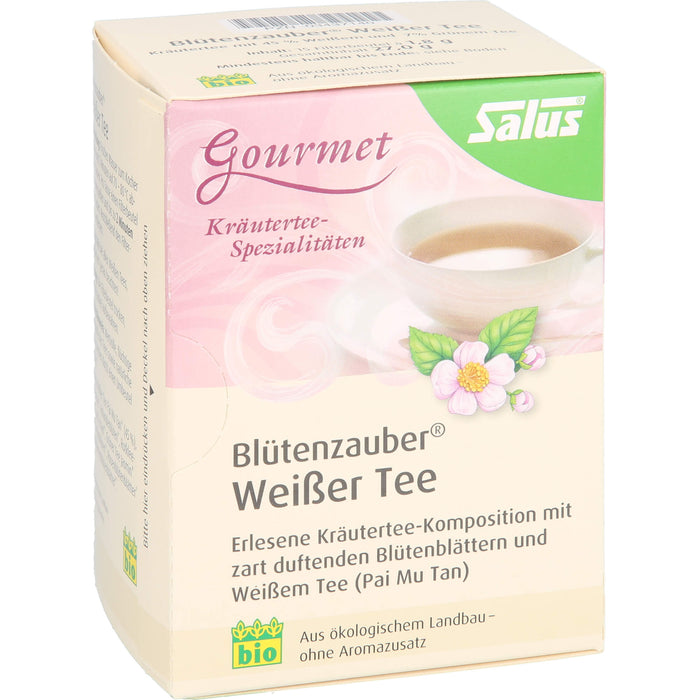 Salus Blütenzauber Weißer Tee, 15 pcs. Filter bag