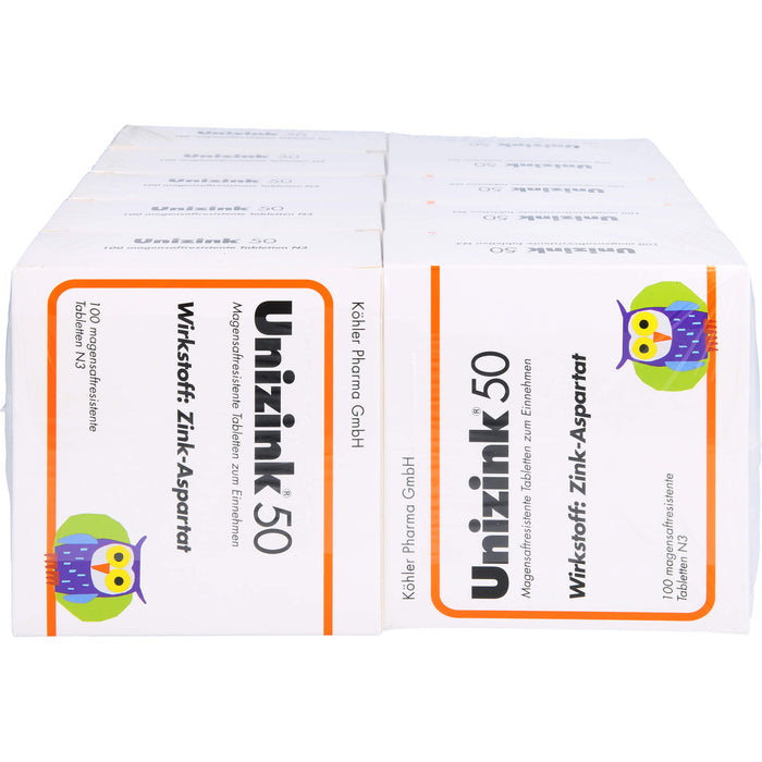 Unizink 50 Tabletten, 1000 pcs. Tablets