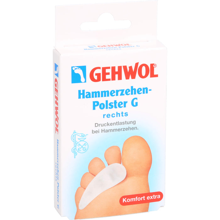 GEHWOL Hammerzehen-Polster G rechts, 1 pcs. Device