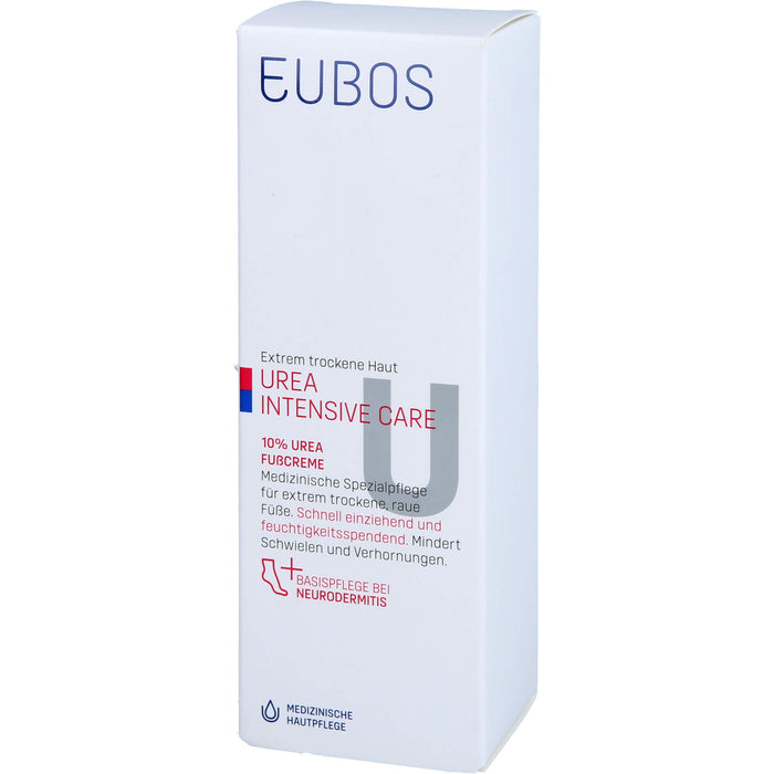 EUBOS Trockene Haut Urea 10% Fußcreme, 100 ml Creme