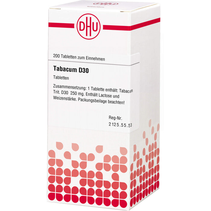 DHU Tabacum D30 Tabletten, 200 pc Tablettes