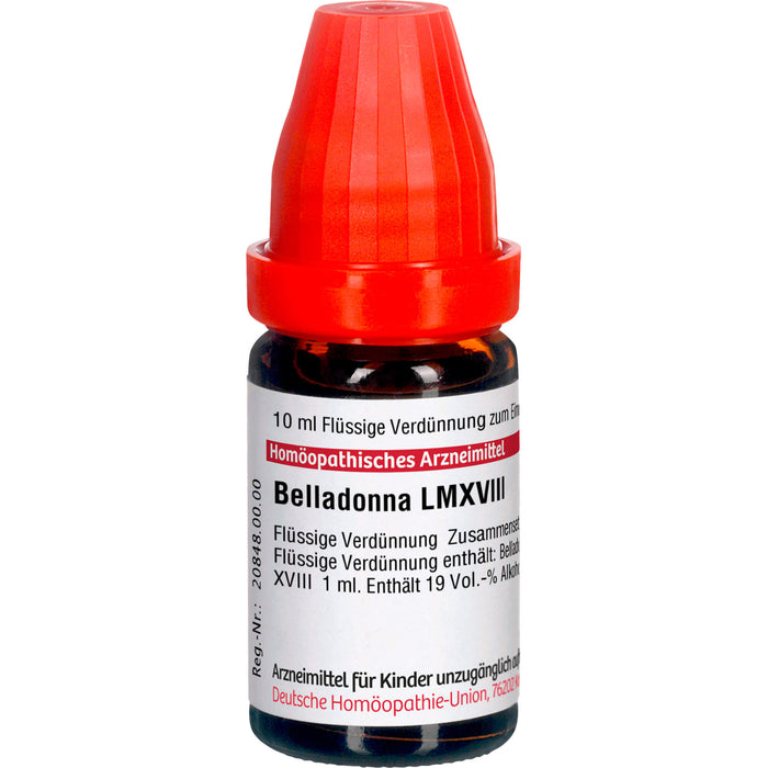 Belladonna LM XVIII DHU Dilution, 10 ml Lösung