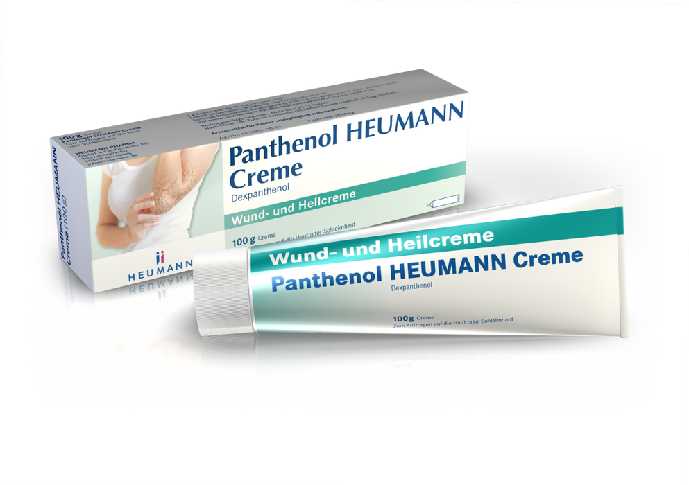 Panthenol Heumann Creme Wund- und Heilcreme, 100 g Cream