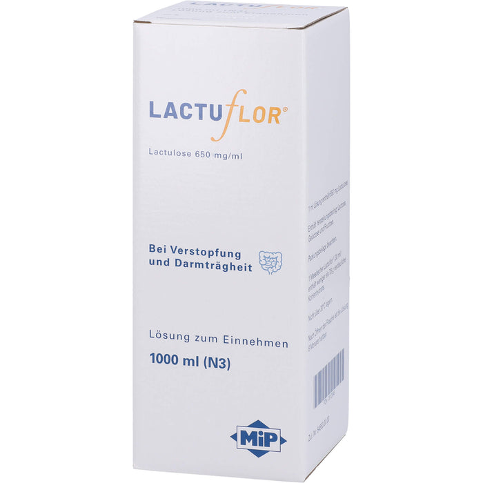 Lactuflor, Lactulose 650 mg/ml, Lösung zum Einnehmen, 1000 ml LSE