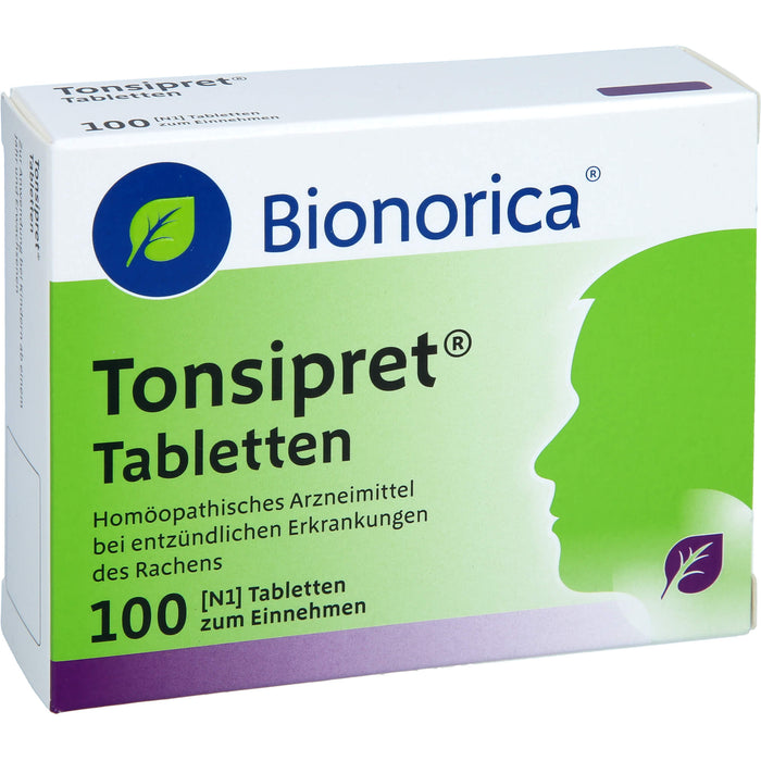 Tonsipret Tabletten bei entzündlichen Erkrankungen des Rachens, 100 St. Tabletten