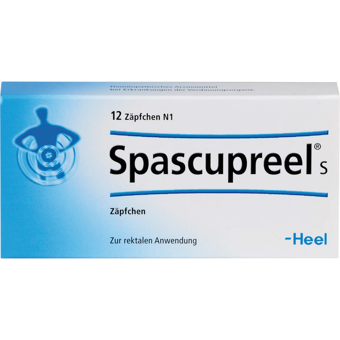Spascupreel S Zäpfchen, 12 pcs. Suppositories