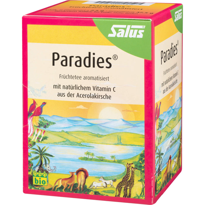 Salus Paradies Vitamin C Früchtetee, 15 pc Sac filtrant