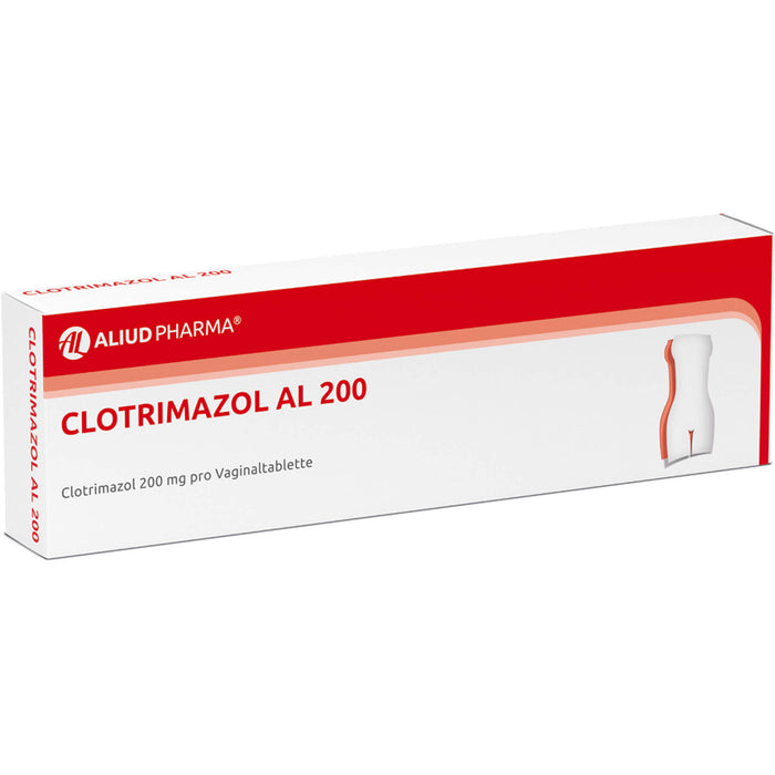 Clotrimazol AL 200 Vaginaltabletten, 3 pc Tablettes