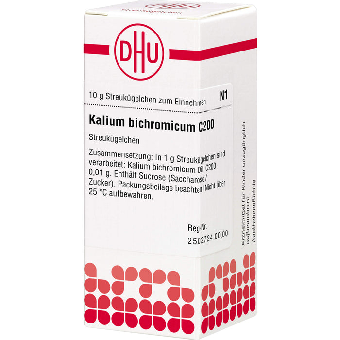 DHU Kalium bichromicum C200 Streukügelchen, 10 g Globuli