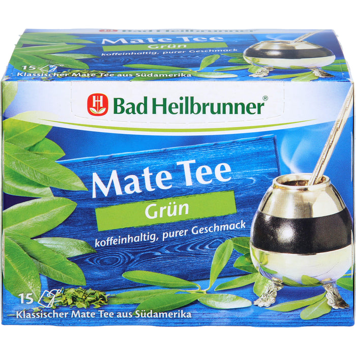 Bad Heilbrunner Mate Tee grün, 15 pcs. Filter bag