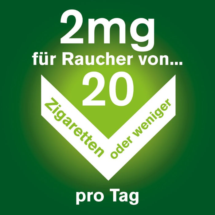 nicorette Kaugummi 2 mg Nicotin zuckerfrei freshmint, 105 pcs. Chewing gum