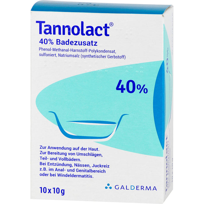 Tannolact Badezusatz Beutel, 10 pc Sachets