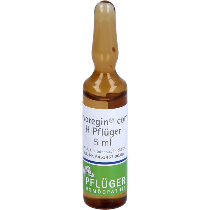 PFLÜGER Nervoregin comp. H bei nervösen Verstimmungszuständen, 10 pcs. Ampoules